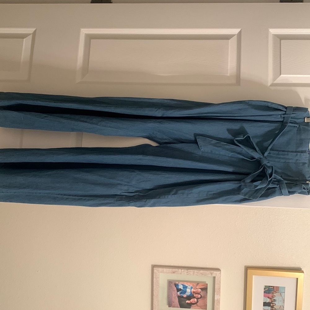Wide leg Jean trousers
